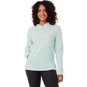32 Degrees Ladies'  Hooded Pullover (Soothing Sea, Large)